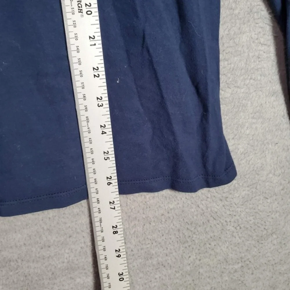 Air Jordan Flight Men Shirt M Blue Logo Jumpman Retro 12‎ CNXN Long Sleeve Tee